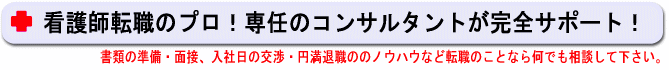 看護師求人ポイントコンサルタント